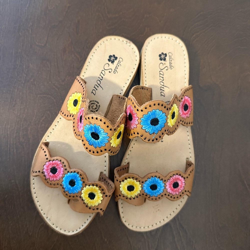 Authentic handmade Mexican sandals huaraches
